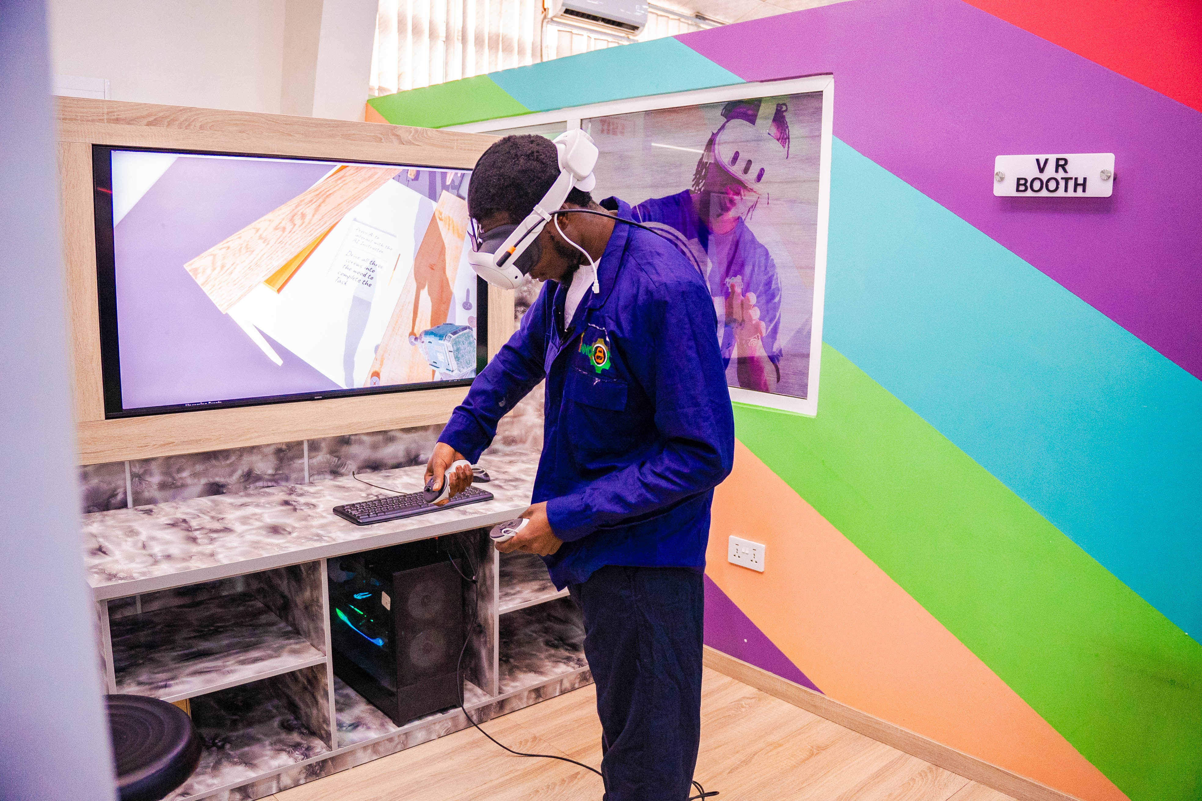 SkillForge VR user testing session 1